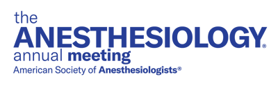 ANESTHESIOLOGY annual meeting 2025
